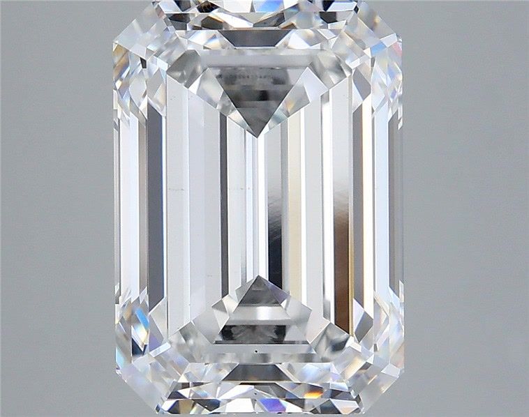 6.51 ct. emerald Lab Grown Diamond front image