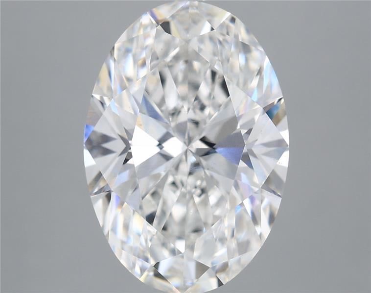5.54 ct. oval Lab Grown Diamond front image