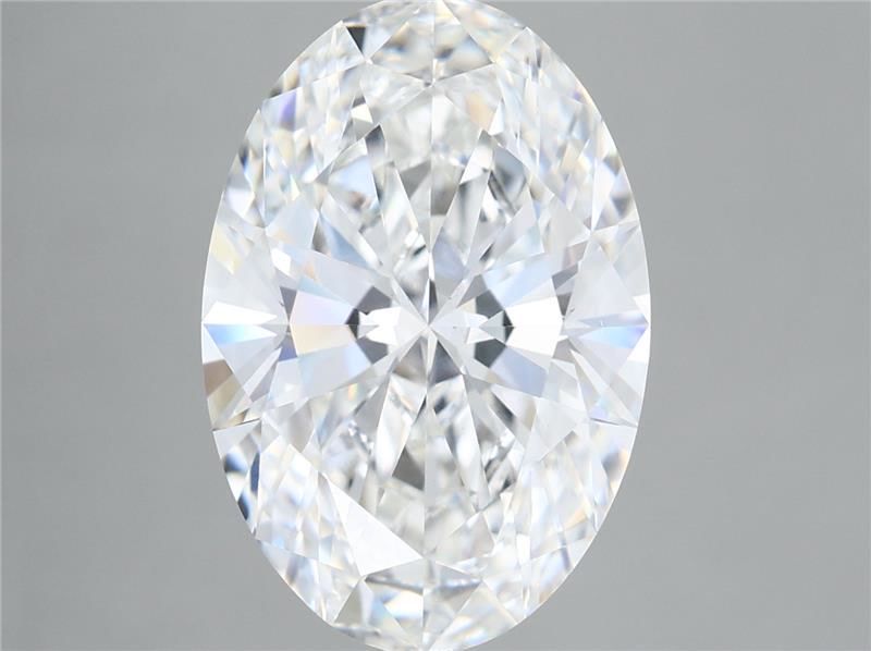 5.59 ct. oval Lab Grown Diamond front image