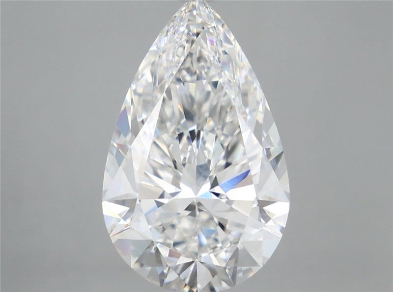 5.77 ct. pear Lab Grown Diamond front image
