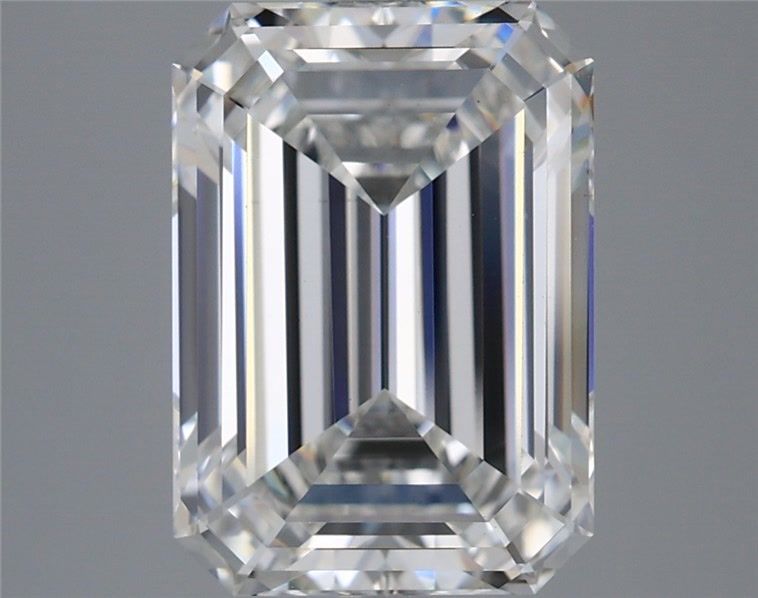 5.59 ct. emerald Lab Grown Diamond front image