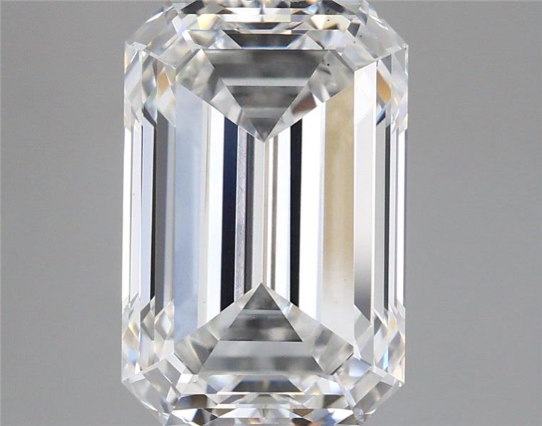 5.56 ct. emerald Lab Grown Diamond front image