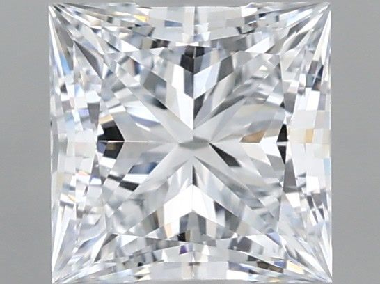 1.28 carat f IF EX Cut IGI princess diamond