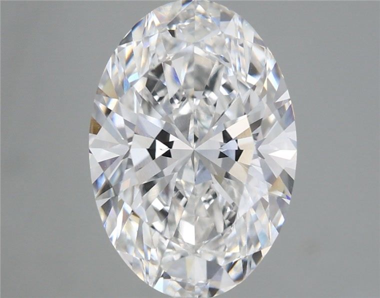 5.58 ct. oval Lab Grown Diamond front image