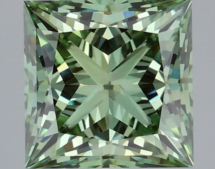 4.10 ct. princess Lab Grown Diamond front image