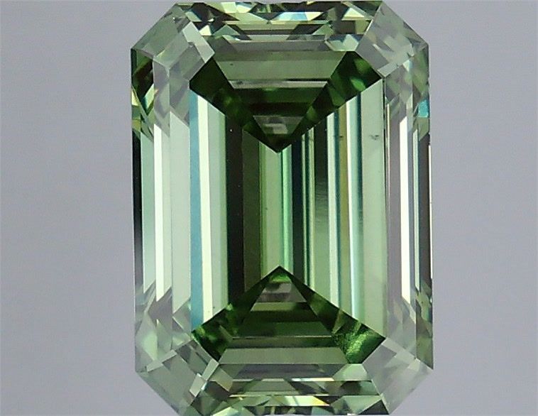 4.10 ct. emerald Lab Grown Diamond front image
