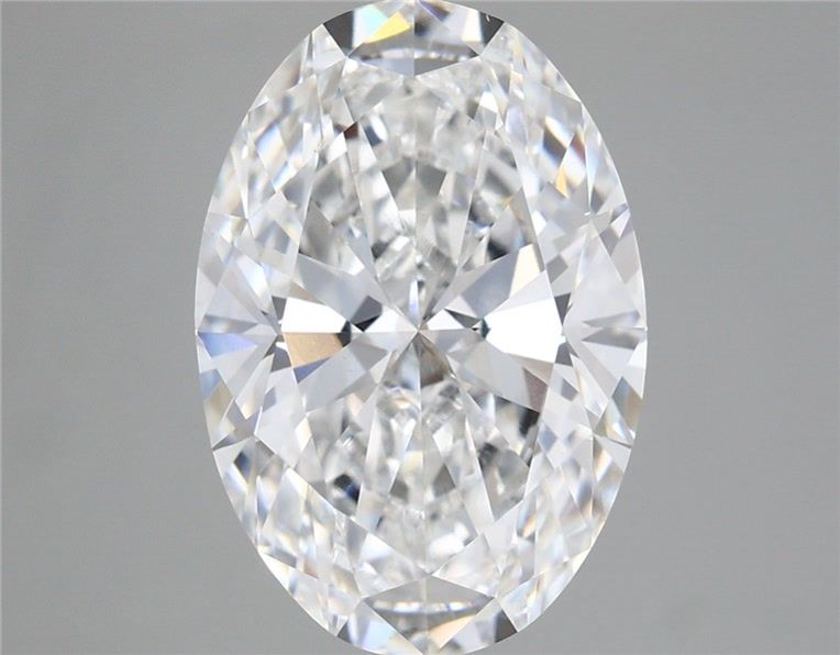 5.59 ct. oval Lab Grown Diamond front image