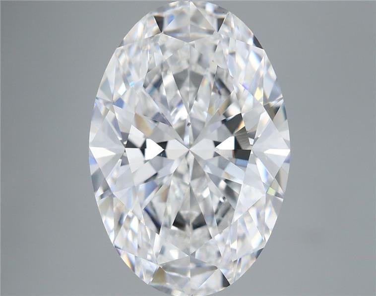 5.59 ct. oval Lab Grown Diamond front image