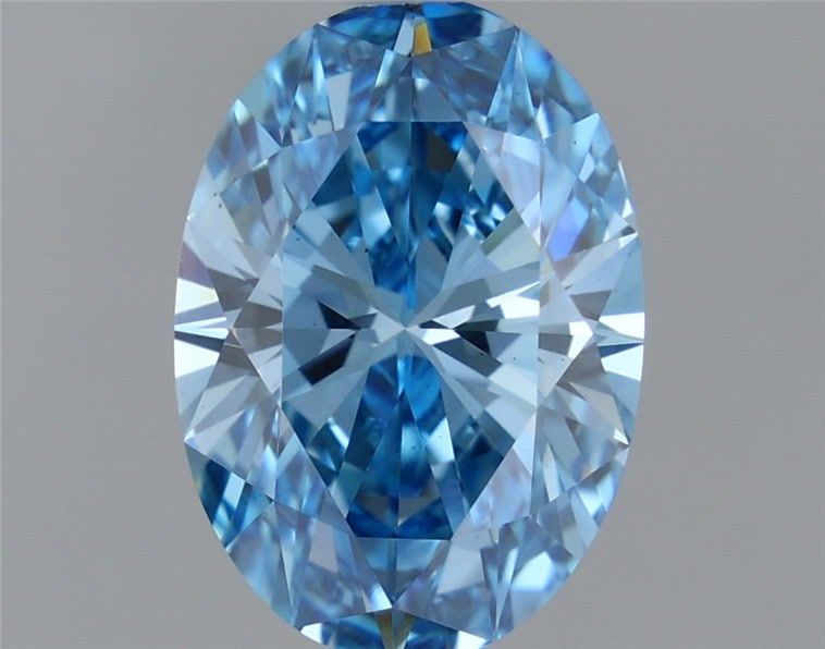 1.62 ct. oval Lab Grown Diamond front image