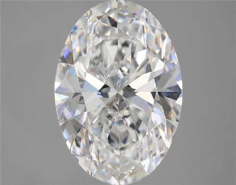 5.59 ct. oval Lab Grown Diamond front image