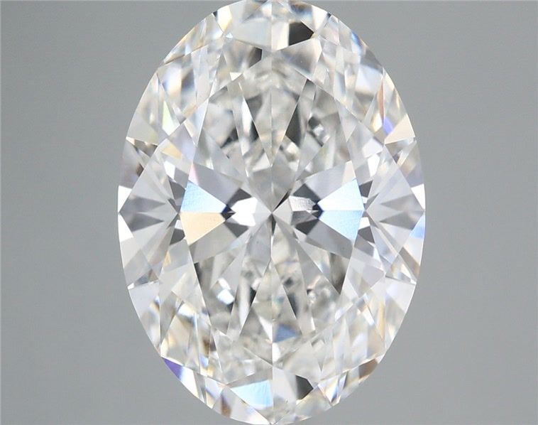 5.58 ct. oval Lab Grown Diamond front image