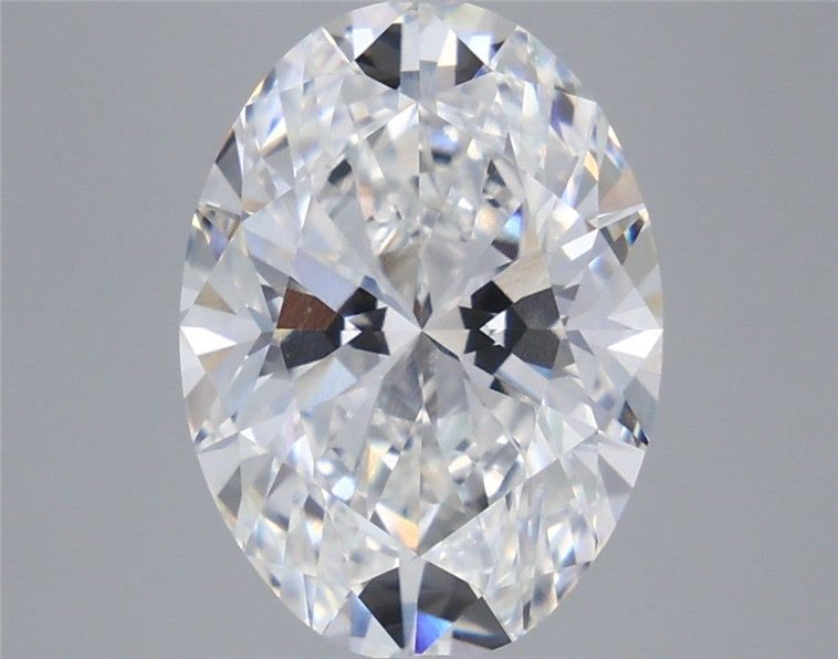 5.59 ct. oval Lab Grown Diamond front image