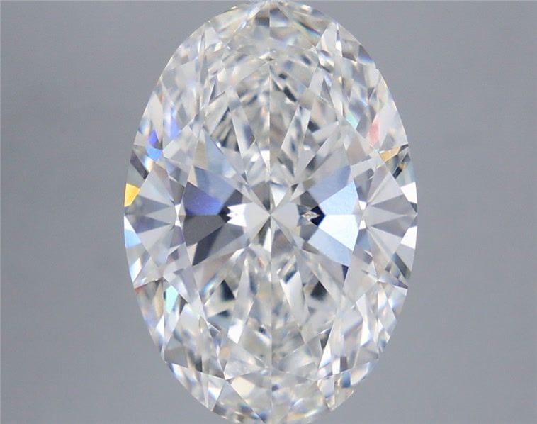 5.53 ct. oval Lab Grown Diamond front image