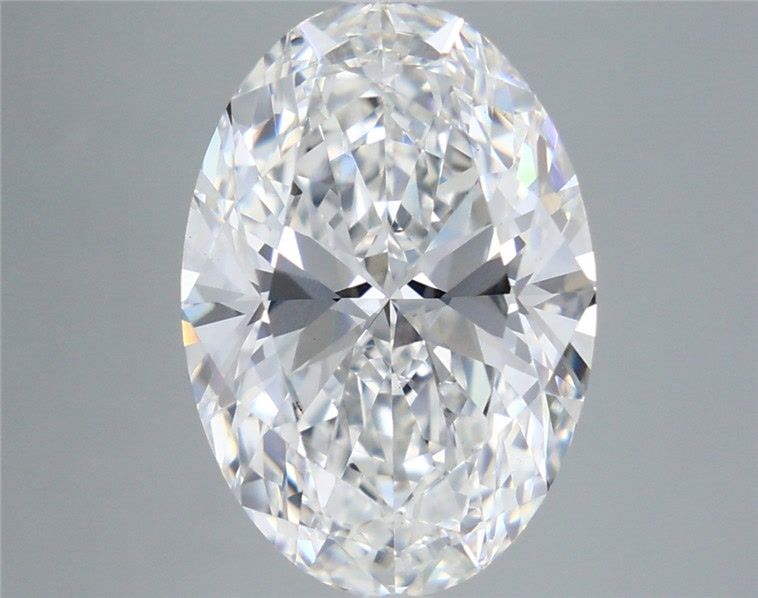 5.52 ct. oval Lab Grown Diamond front image
