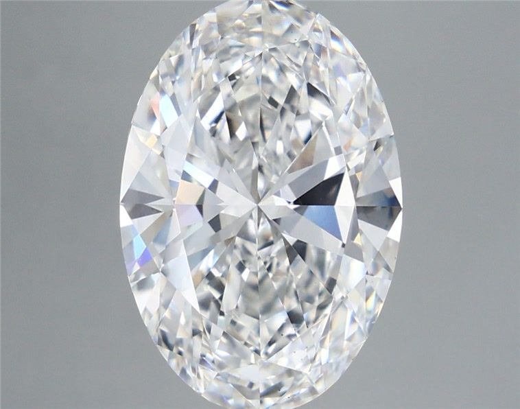 5.59 ct. oval Lab Grown Diamond front image