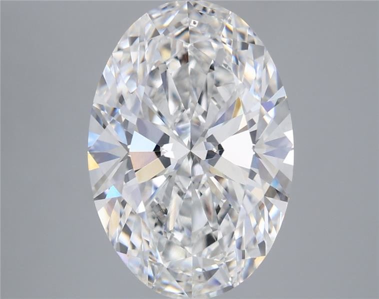 5.59 ct. oval Lab Grown Diamond front image