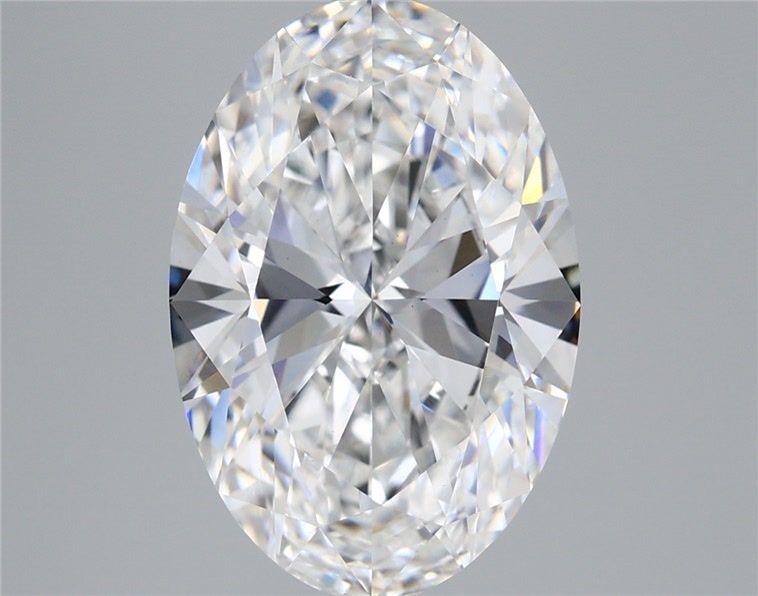 5.59 ct. oval Lab Grown Diamond front image