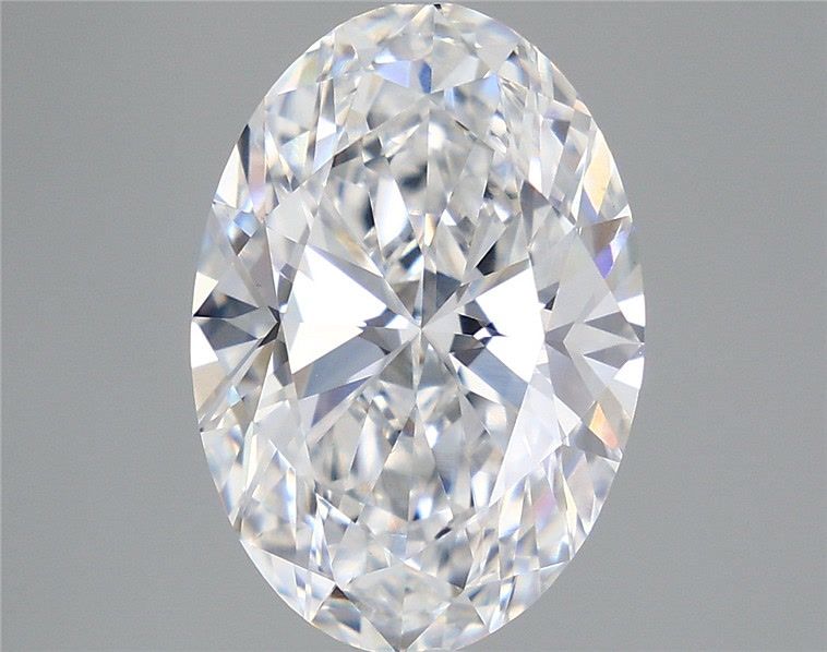 5.53 ct. oval Lab Grown Diamond front image