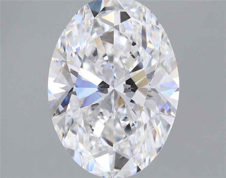 4.12 ct. oval Lab Grown Diamond front image