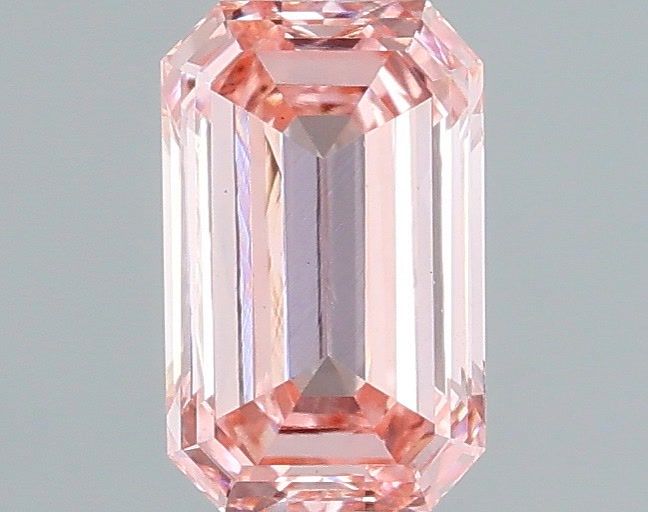 0.59 ct. emerald Lab Grown Diamond front image