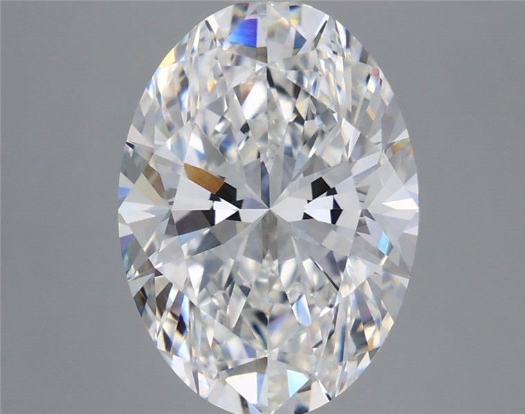 5.59 ct. oval Lab Grown Diamond front image
