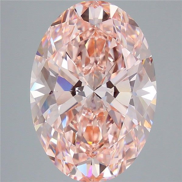 9.03 ct. oval Lab Grown Diamond front image