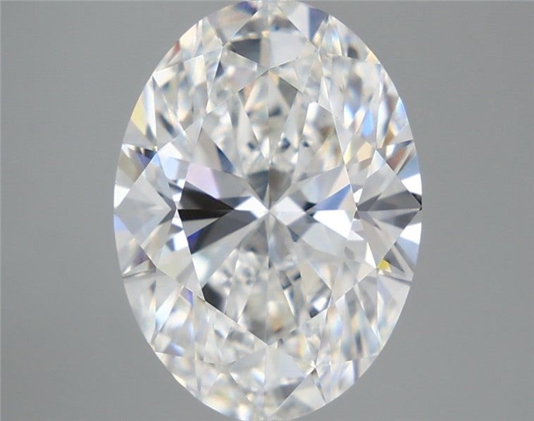 5.58 ct. oval Lab Grown Diamond front image