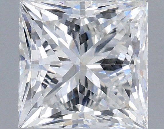 0.77 ct. princess Lab Grown Diamond front image