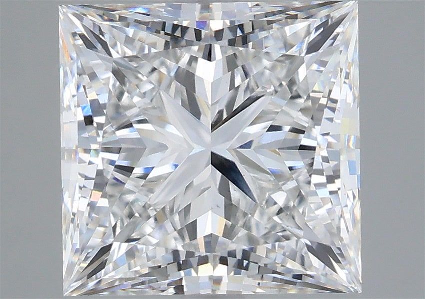 4.56 carat e VS1 EX Cut IGI princess diamond