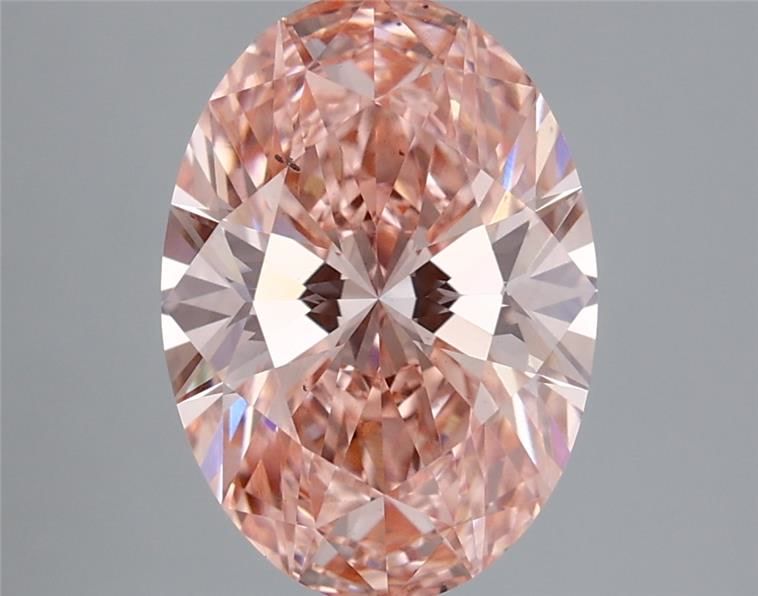 3.02 ct. oval Lab Grown Diamond front image