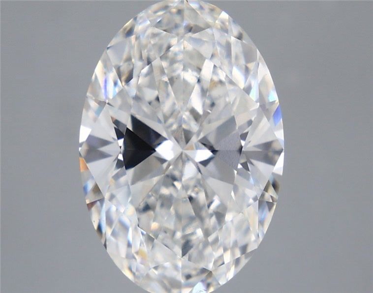 5.52 ct. oval Lab Grown Diamond front image