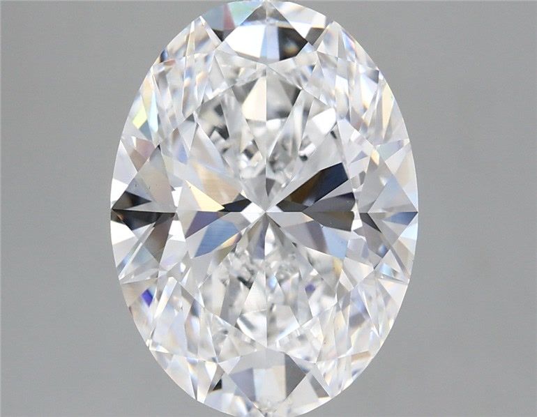 5.59 ct. oval Lab Grown Diamond front image