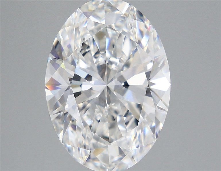 5.55 ct. oval Lab Grown Diamond front image