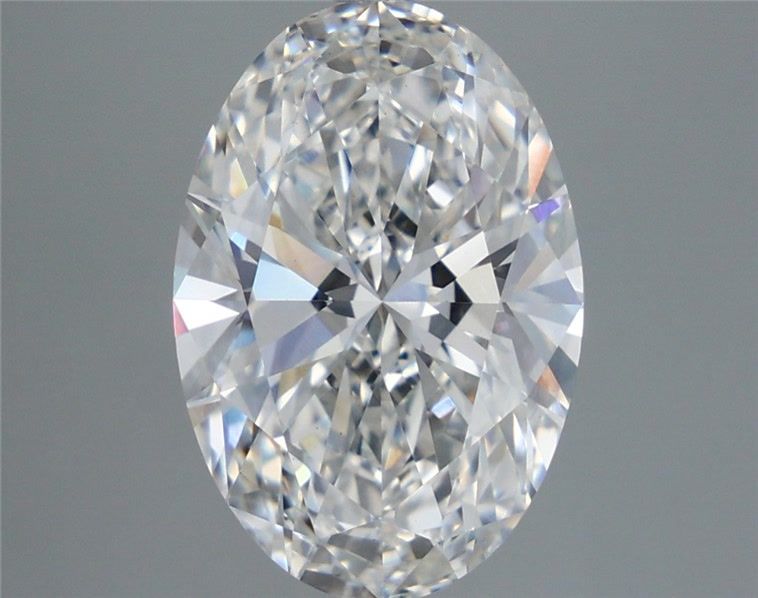 5.58 ct. oval Lab Grown Diamond front image