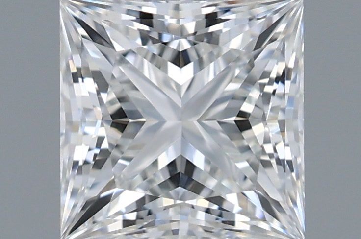 1.03 ct. princess Lab Grown Diamond front image