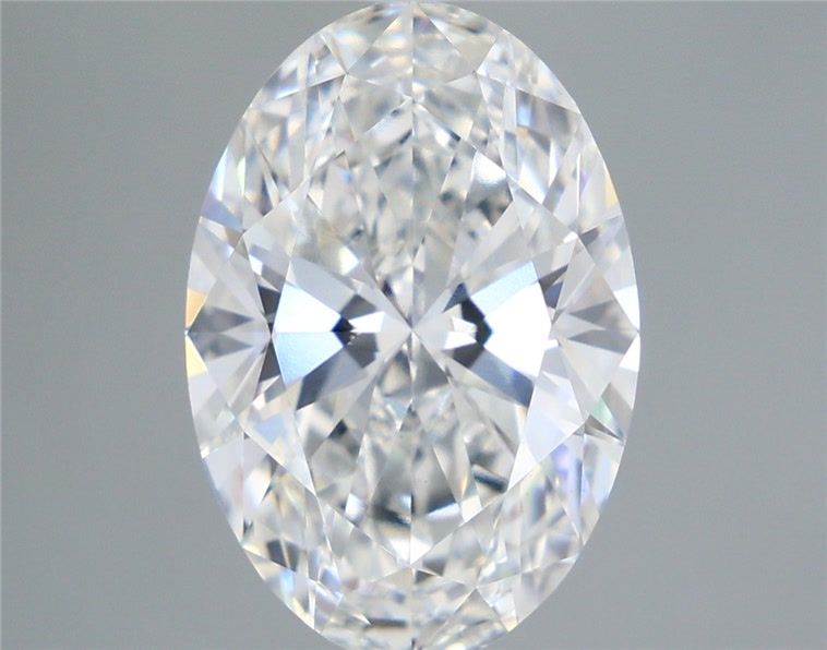 5.58 ct. oval Lab Grown Diamond front image