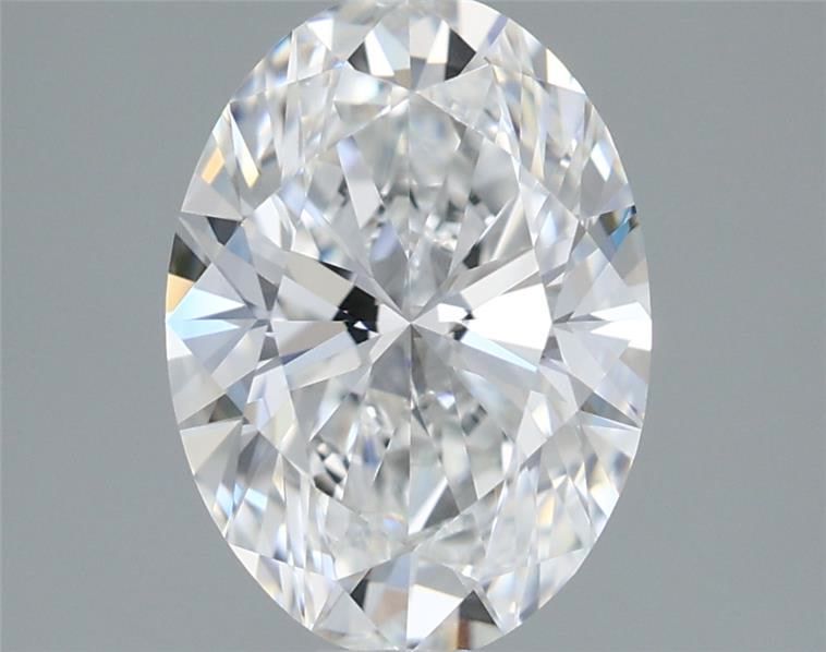1.43 ct. oval Lab Grown Diamond front image
