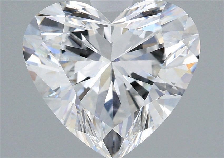 2.97 ct. heart Lab Grown Diamond front image