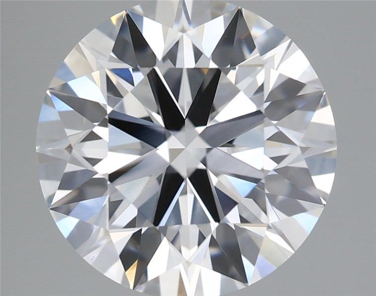 5.55 ct. round Lab Grown Diamond front image