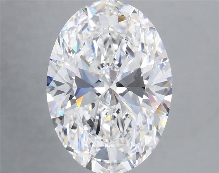 5.52 ct. oval Lab Grown Diamond front image