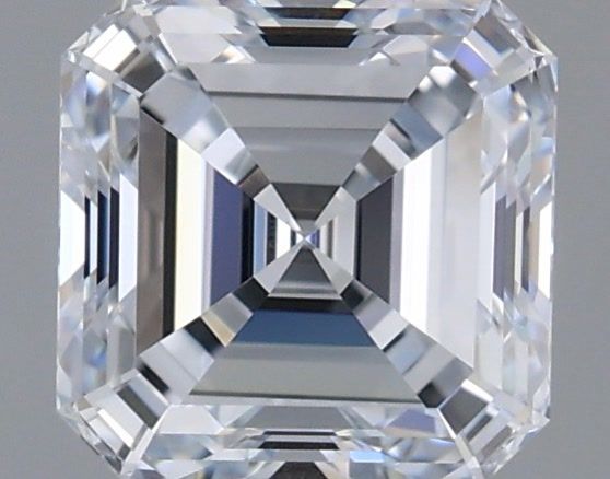 1.03 carat e IF EX Cut IGI asscher diamond