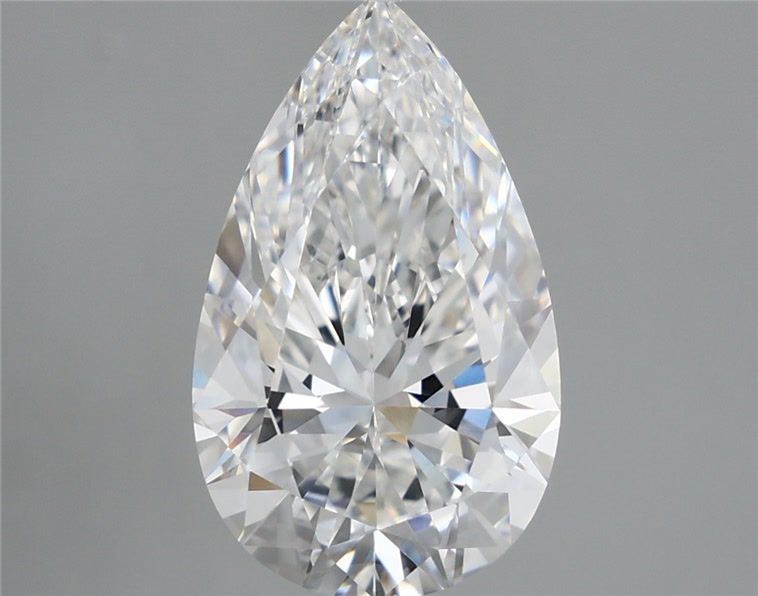 4.10 ct. pear Lab Grown Diamond front image