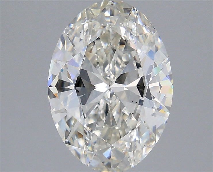 2.75 ct. oval Lab Grown Diamond front image