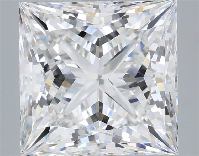 5.09 ct. princess Lab Grown Diamond front image