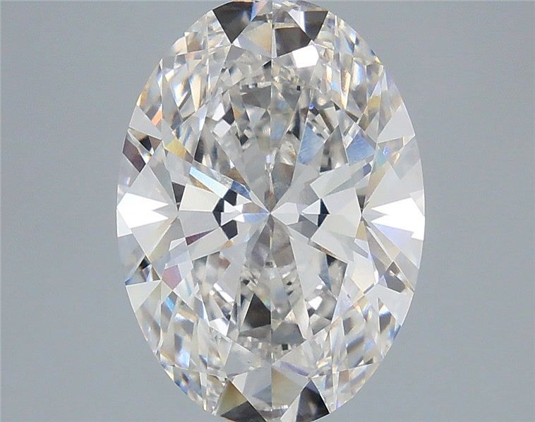5.27 ct. oval Lab Grown Diamond front image