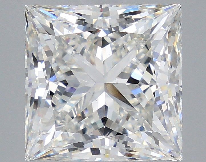 5.04 ct. princess Lab Grown Diamond front image