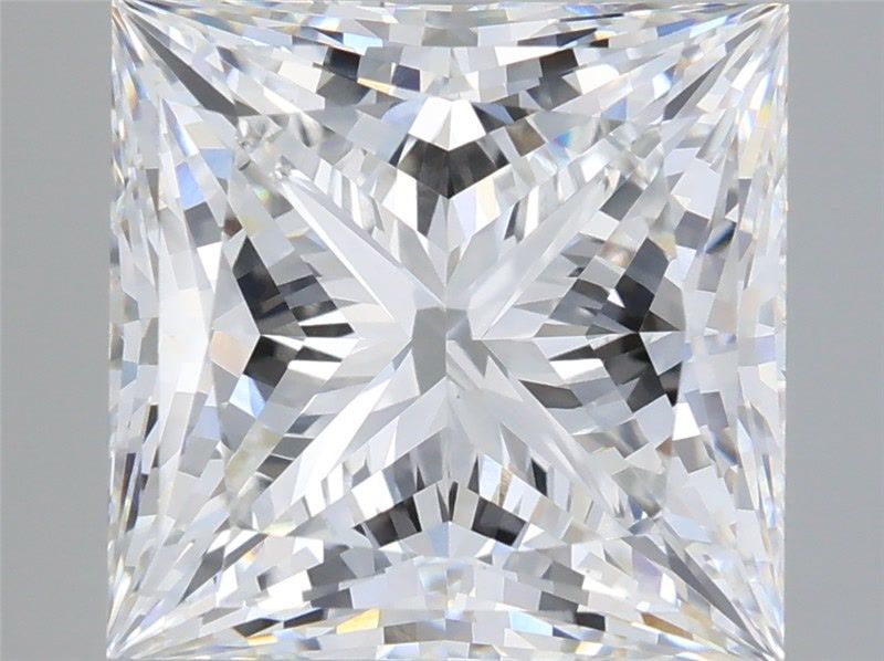 6.54 ct. princess Lab Grown Diamond front image