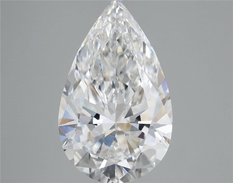 4.10 ct. pear Lab Grown Diamond front image