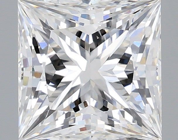 2.09 carat f VS1 EX Cut IGI princess diamond