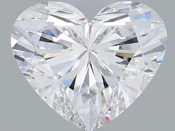 1.44 carat e VVS2 EX Cut IGI heart diamond